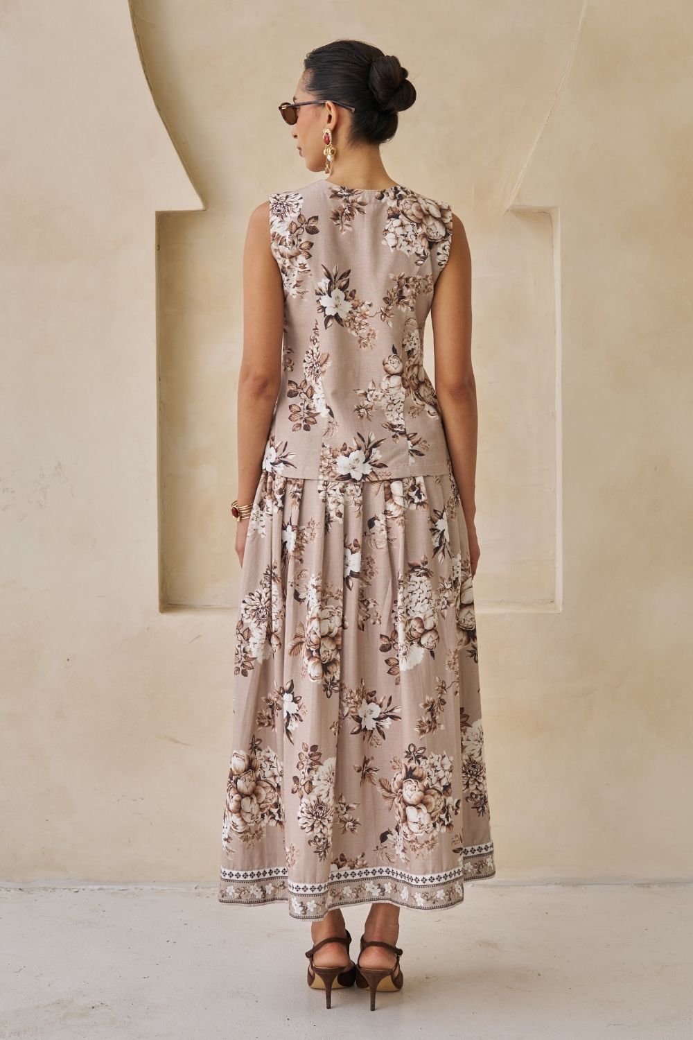Ciara Waistcoat & Skirt Set