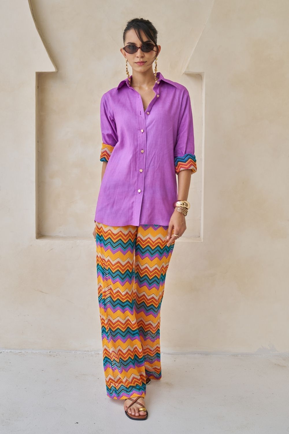 Seza Shirt & Pants Set