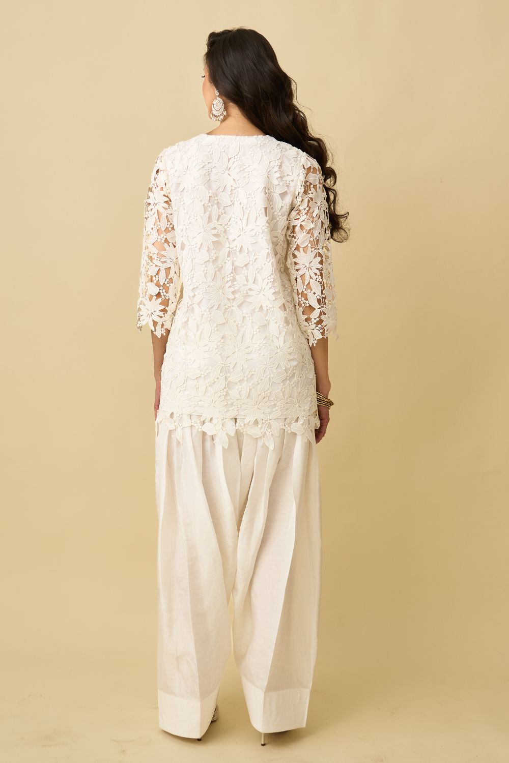 Nikita Vasdev In Our Zaira Lace Farshi Shalwar Set