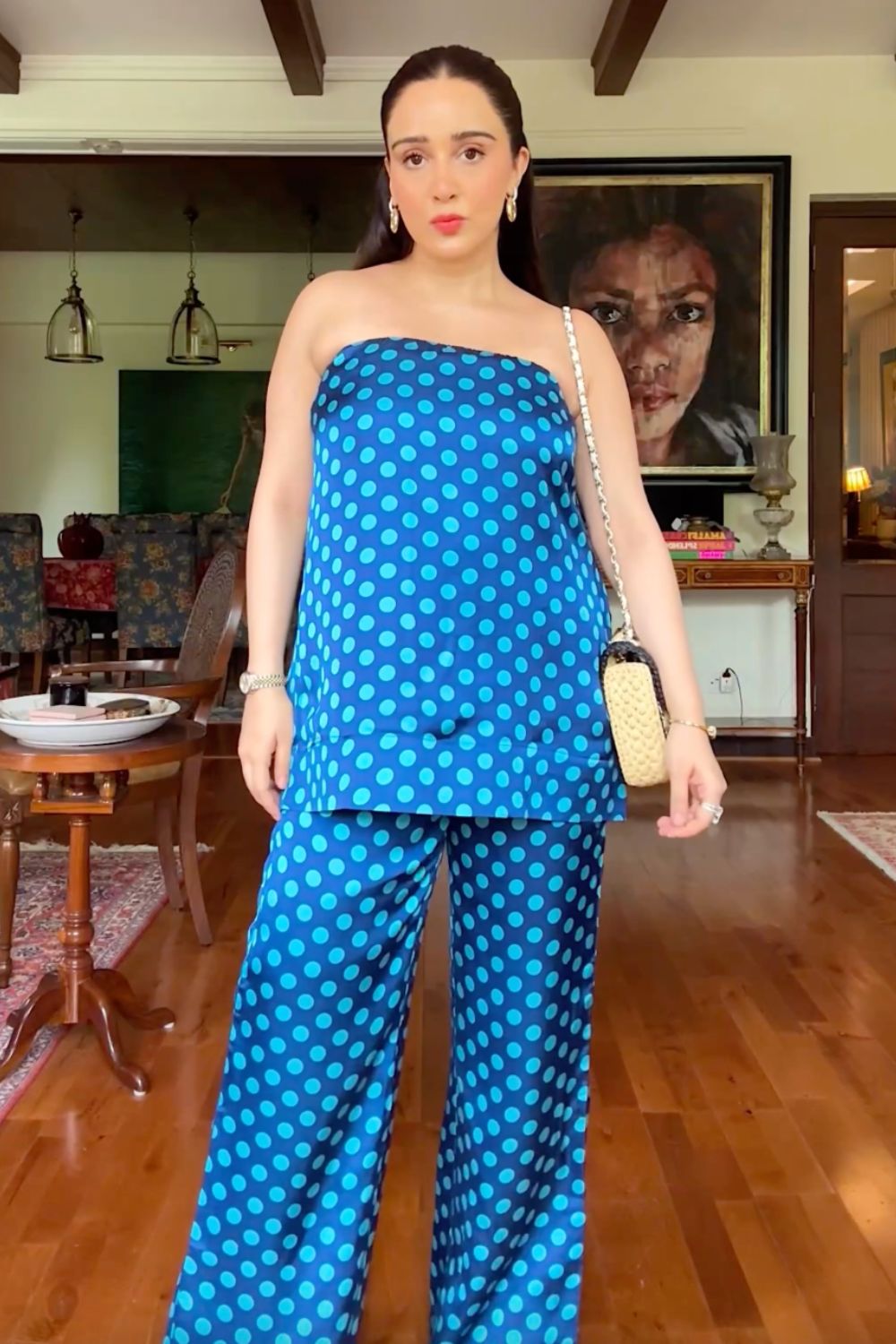 Sanjana Batra In Our Dotty Co-ord Set