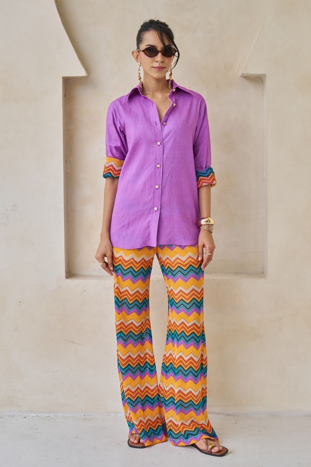 Seza Shirt & Pants Set