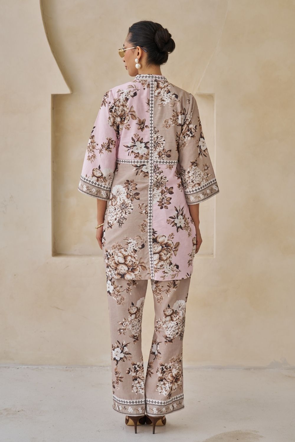 Zina High-Low Top & Pants Set