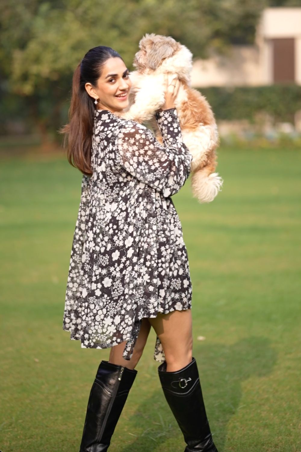 Karmaa Dingra In Our Reyana Mini Dress