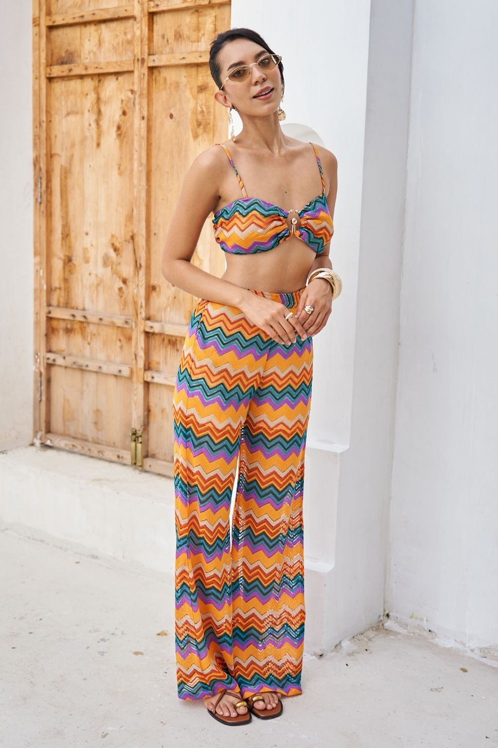 Seza Bralette & Pants Set