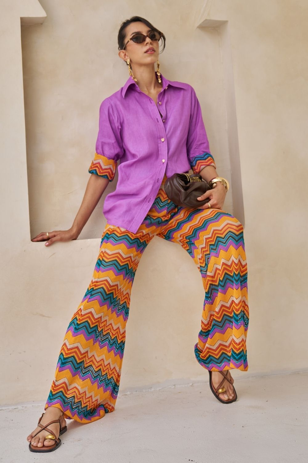 Seza Shirt & Pants Set