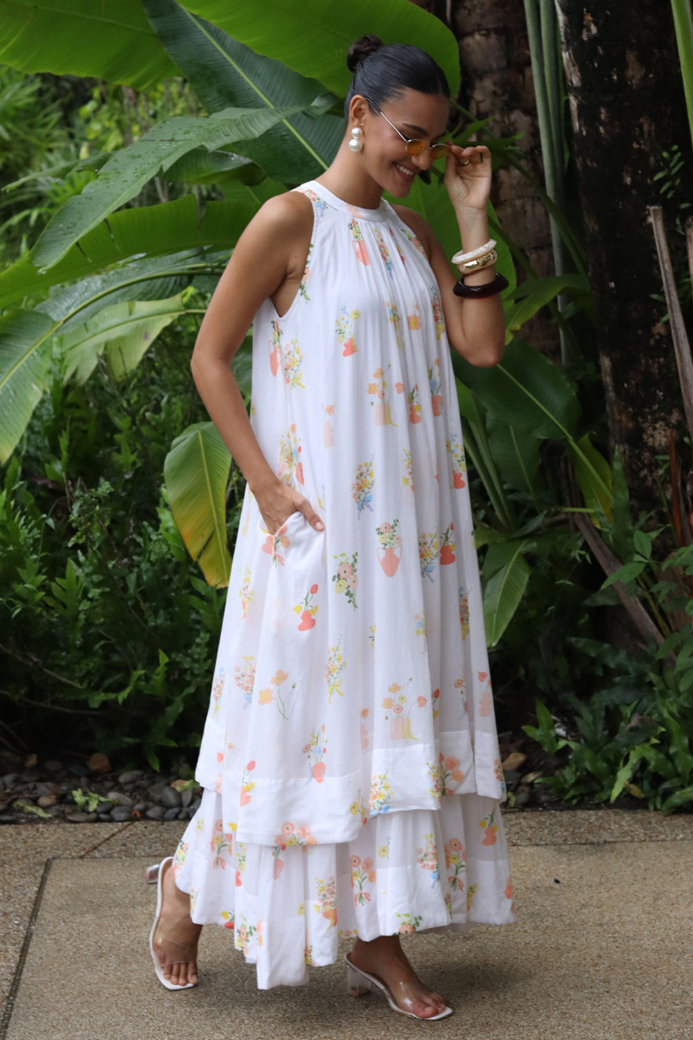 Honey Bloom Maxi Dress