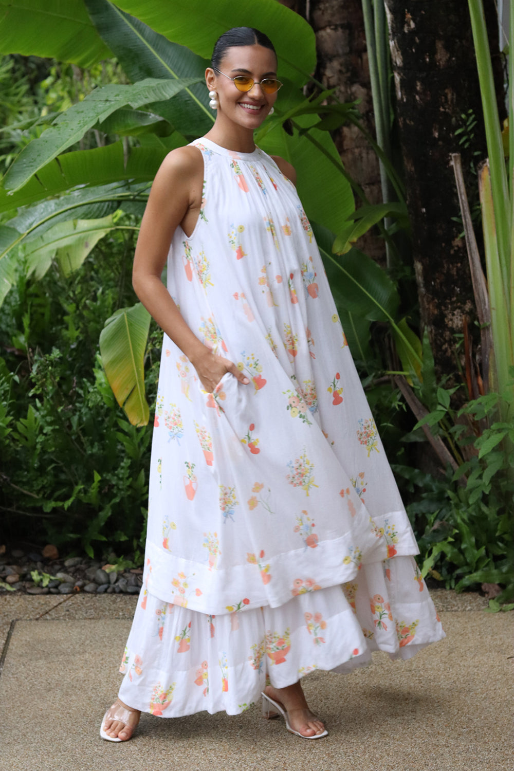 Honey Bloom Maxi Dress
