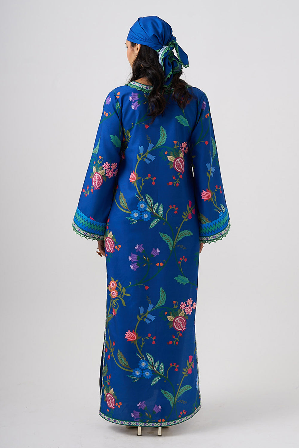 Printed Kaftan With Pants