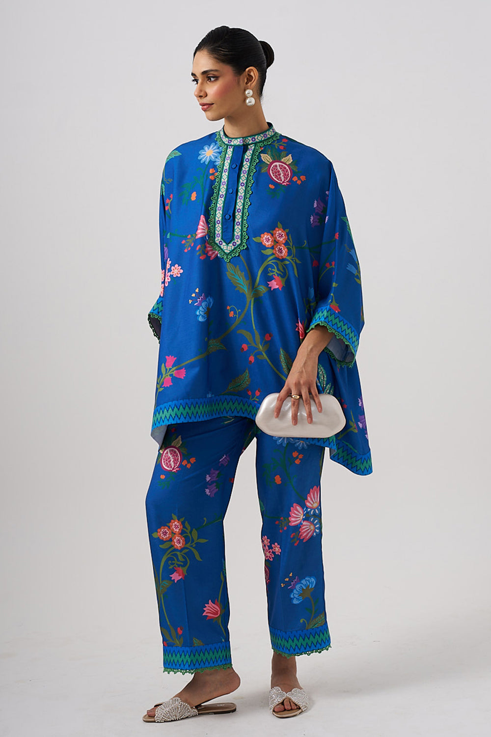 Neel Bagh Printed Tunic With Pants