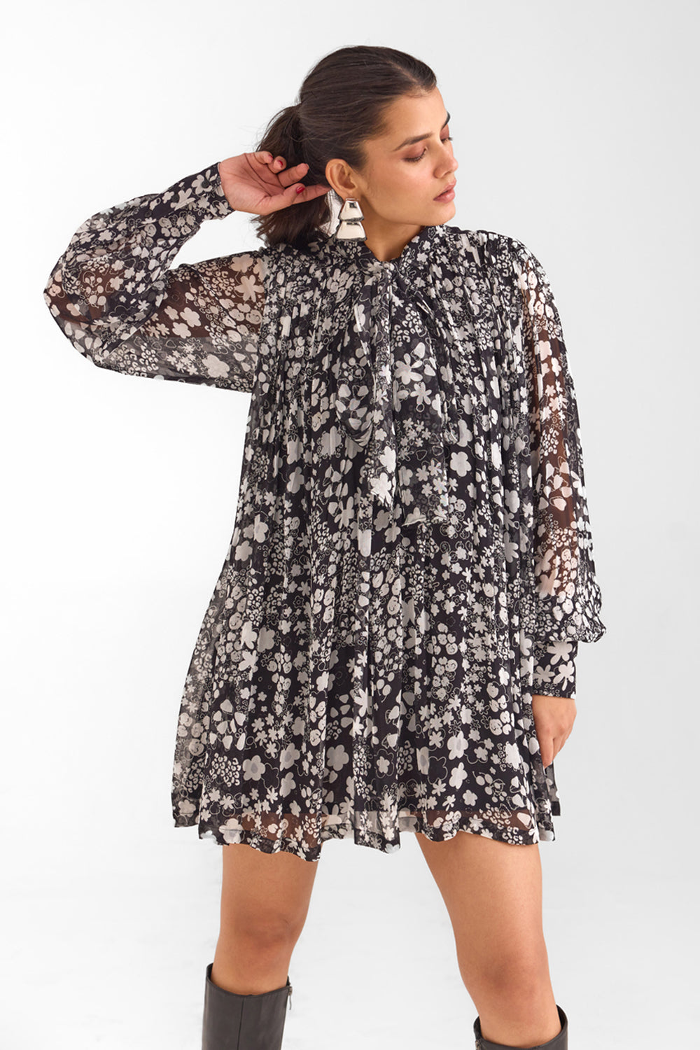 Karmaa Dingra In Our Reyana Mini Dress
