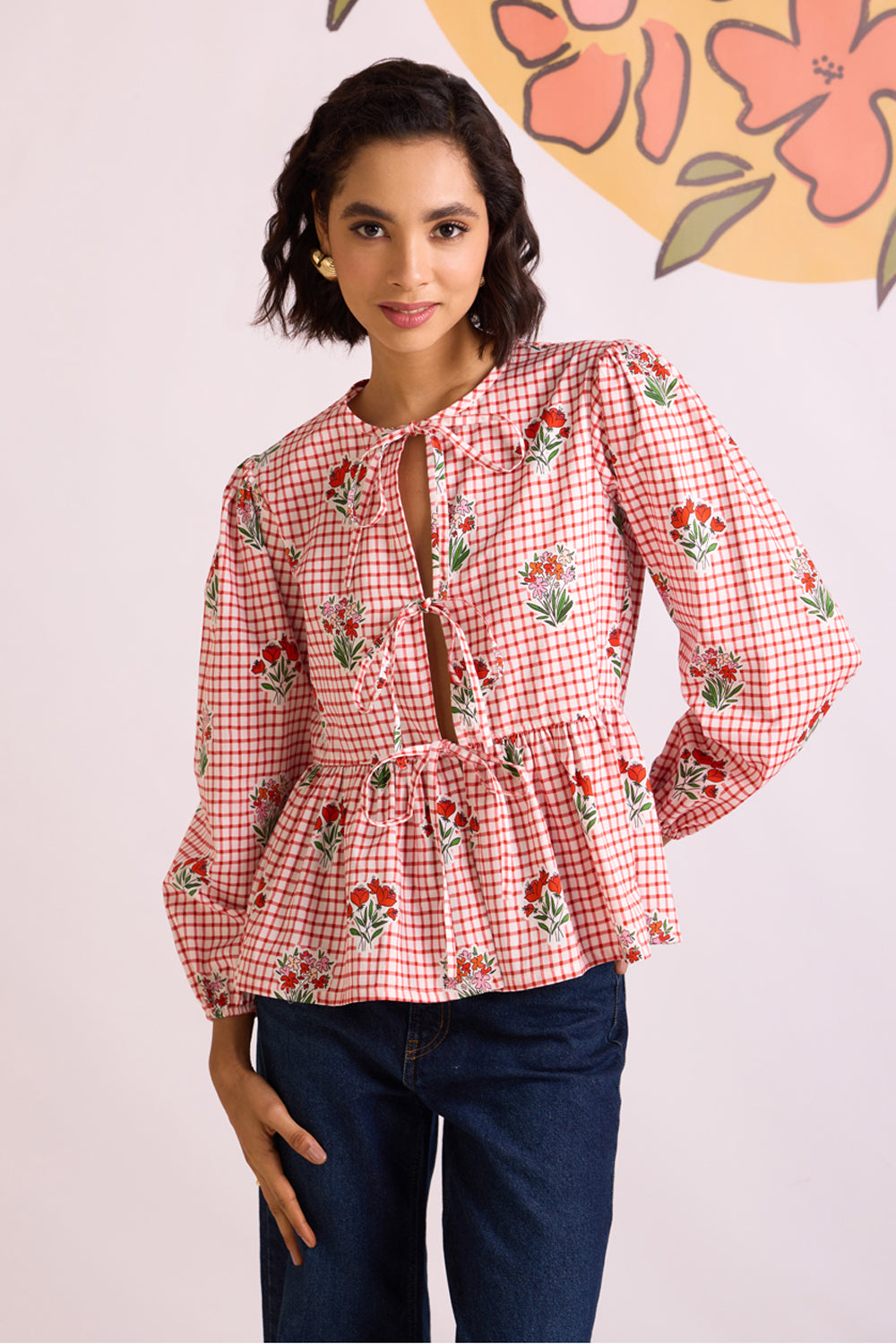 Lillian Tie-up Shirt