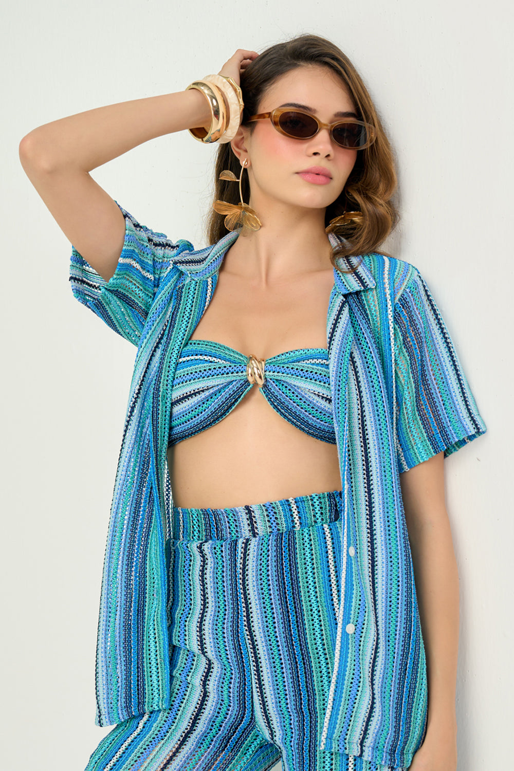 Blue Haze Pants Set