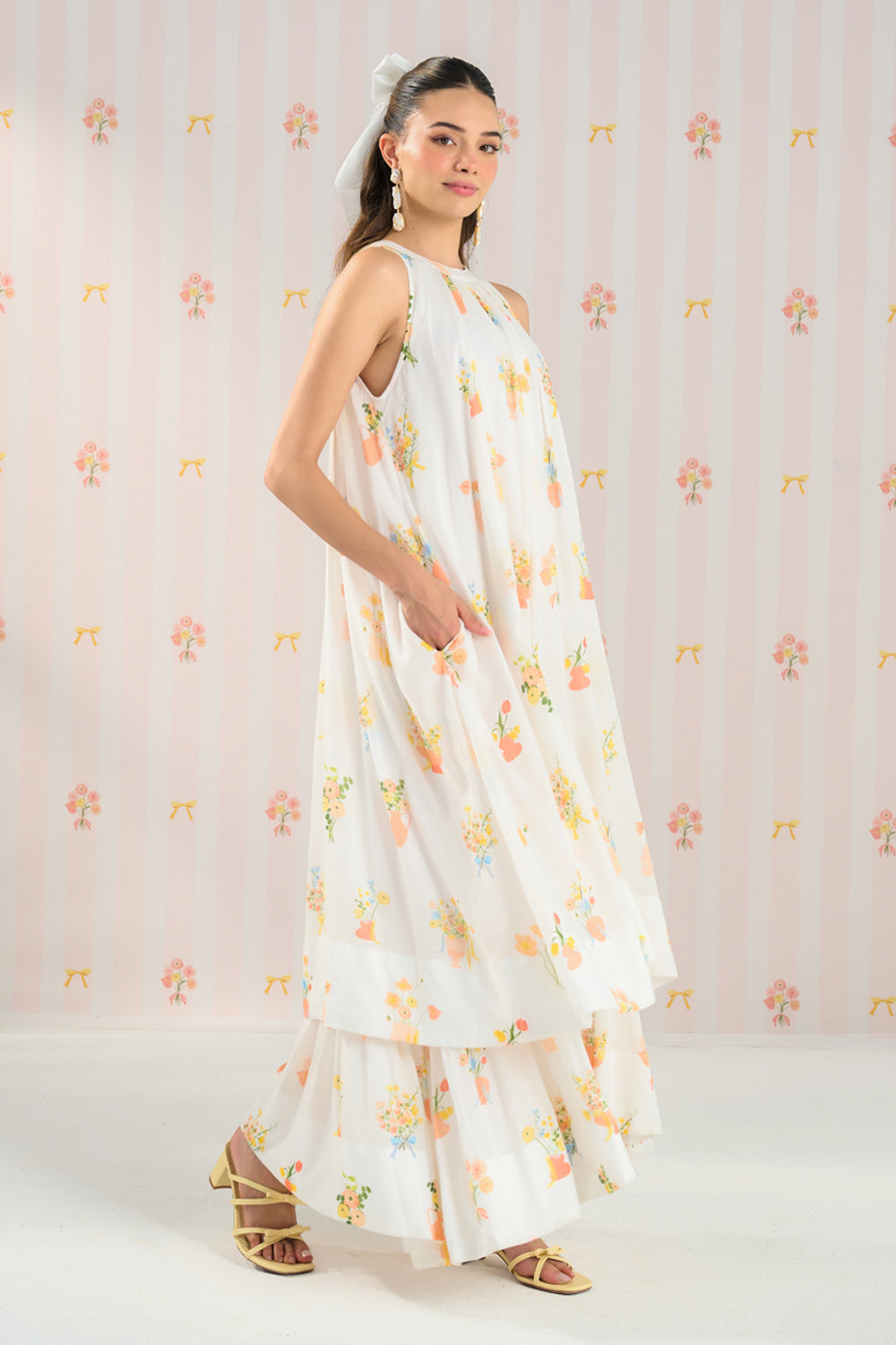 Honey Bloom Maxi Dress
