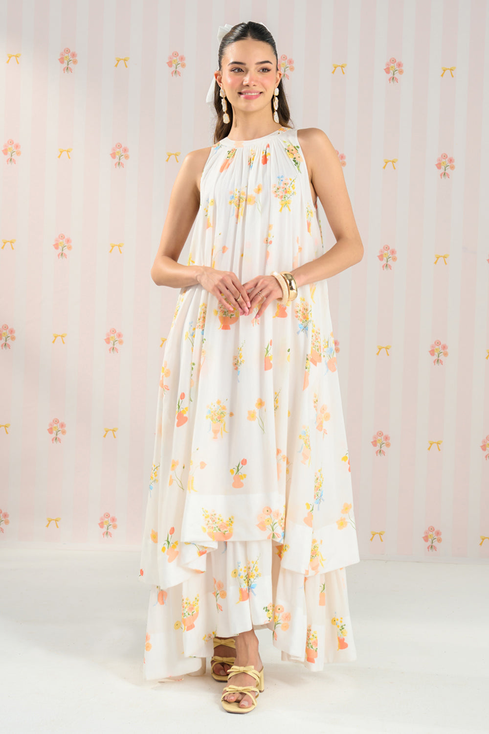 Honey Bloom Maxi Dress