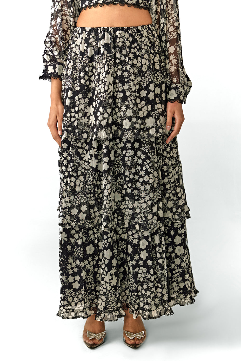 Farrah Top & Tiered Skirt