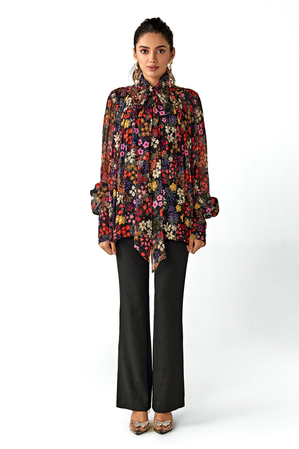 Cherie Tie-up Bow Top