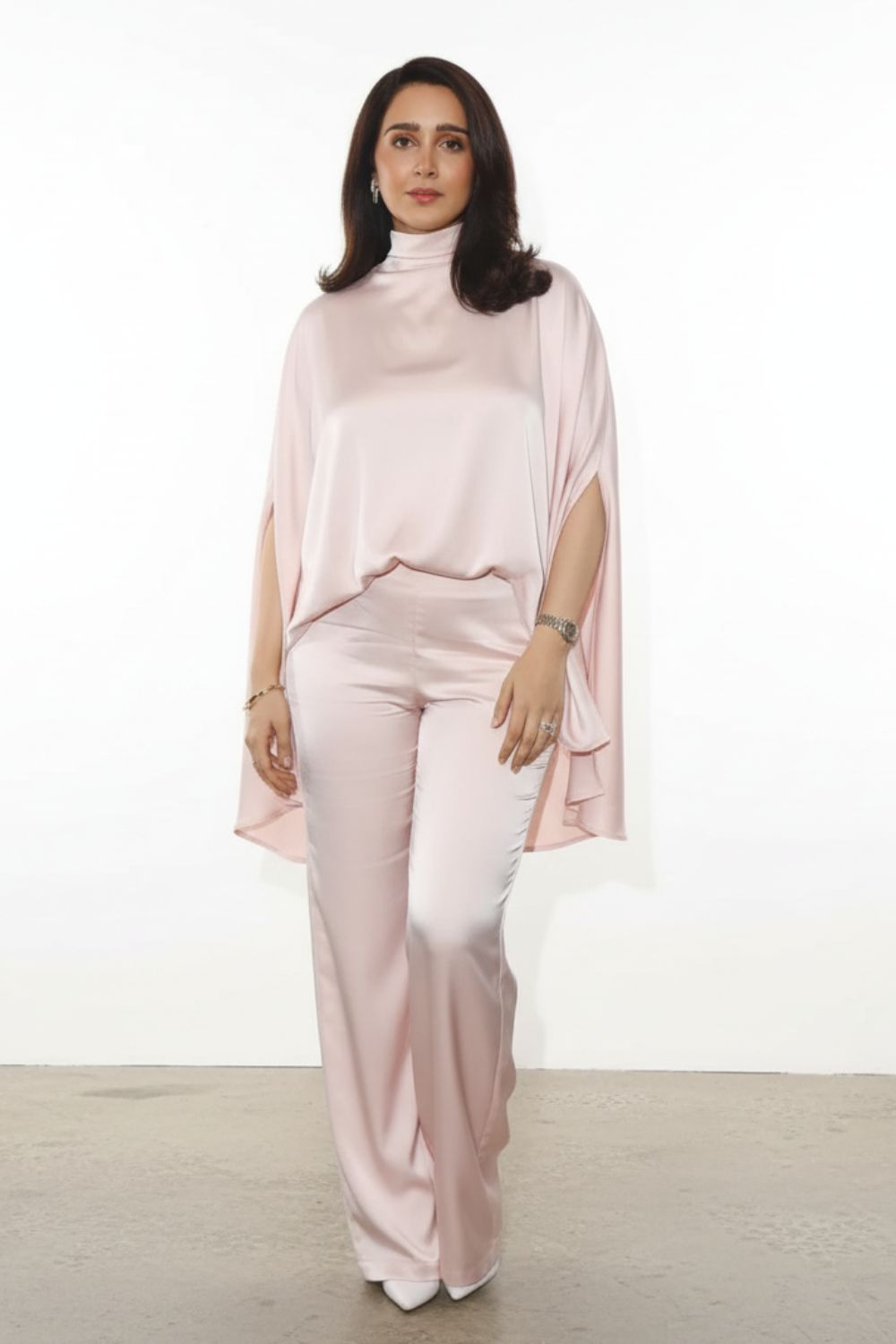 Sakura Cape Top & Pants Set