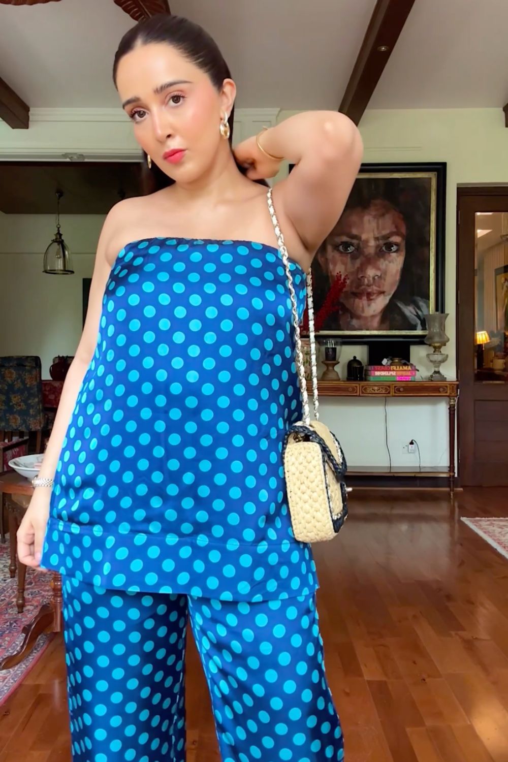 Sanjana Batra In Our Dotty Co-ord Set