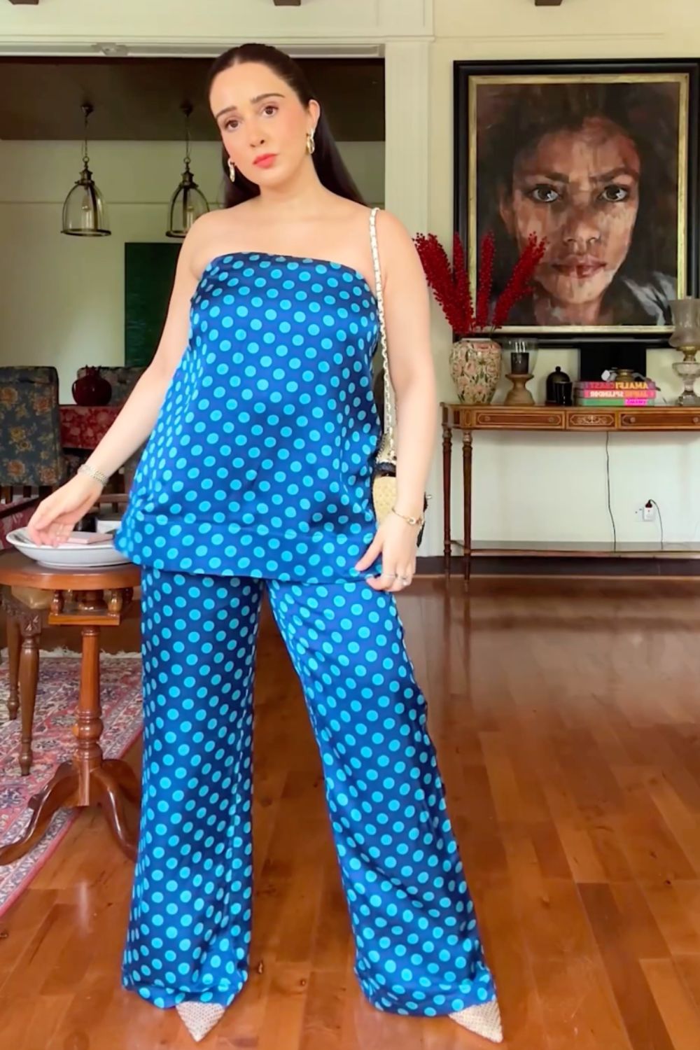 Sanjana Batra In Our Dotty Co-ord Set