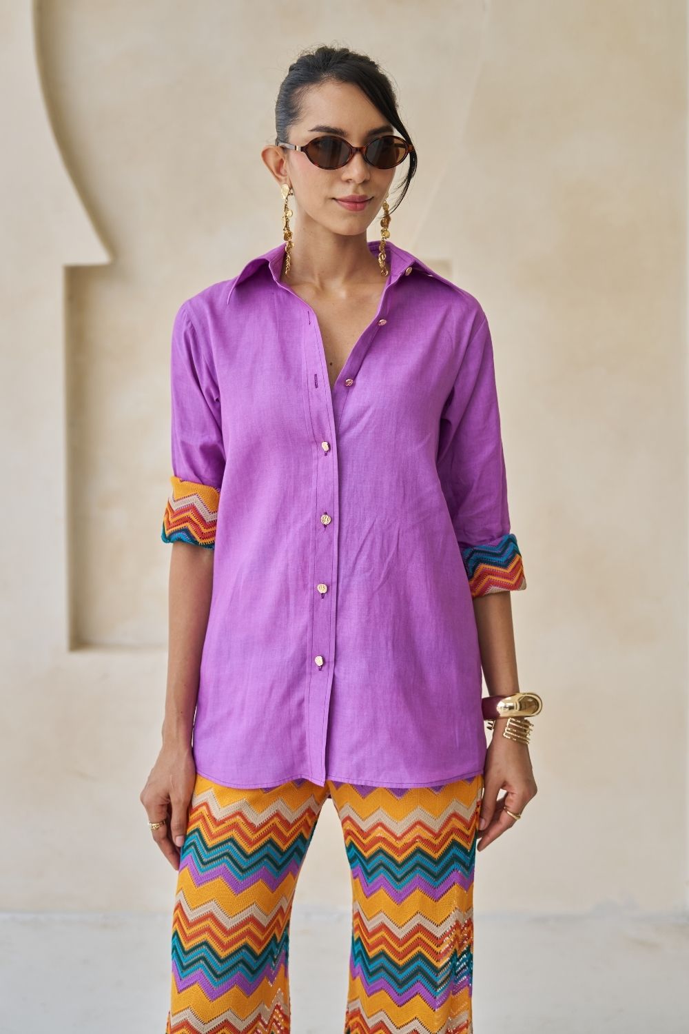 Seza Shirt & Pants Set