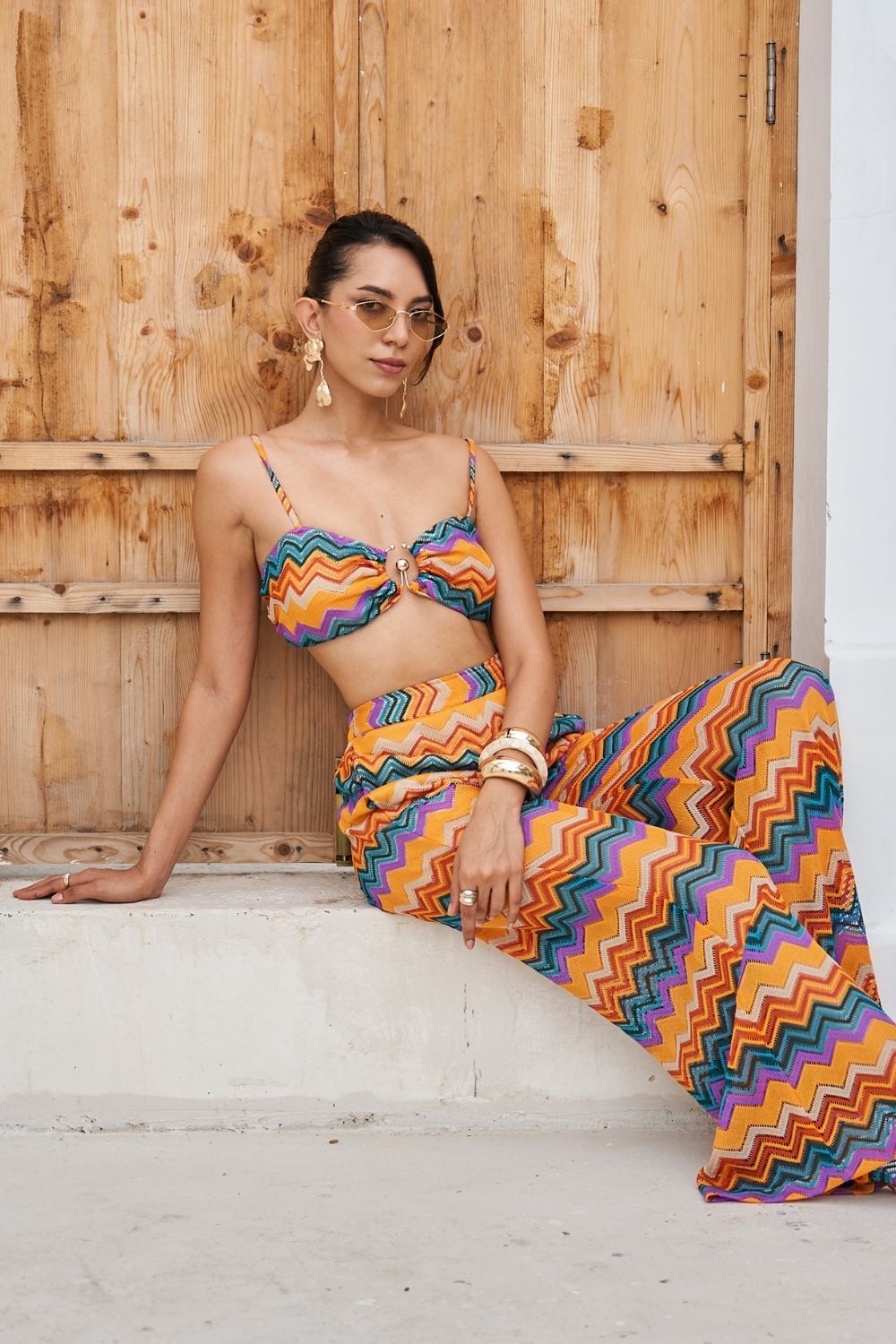Seza Bralette & Pants Set
