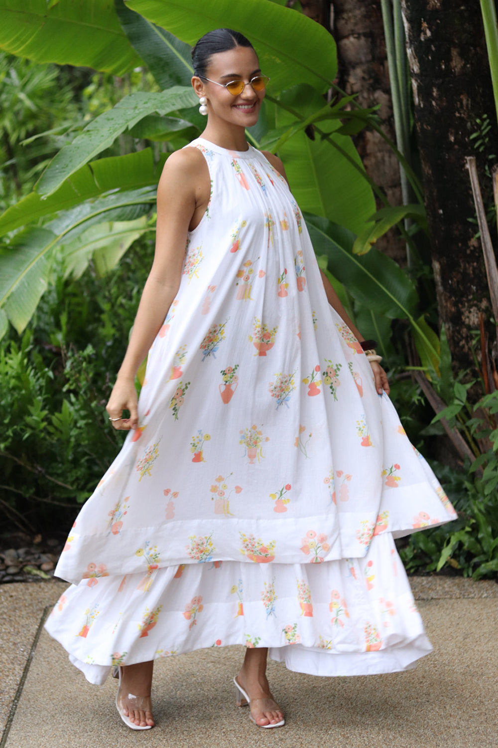 Honey Bloom Maxi Dress