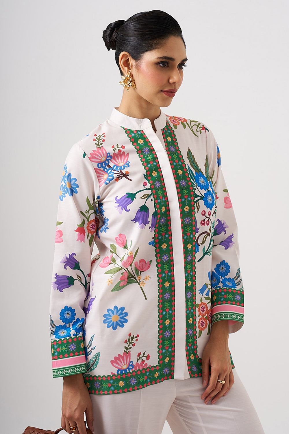 Nara Bloom Tunic Co-ord Set