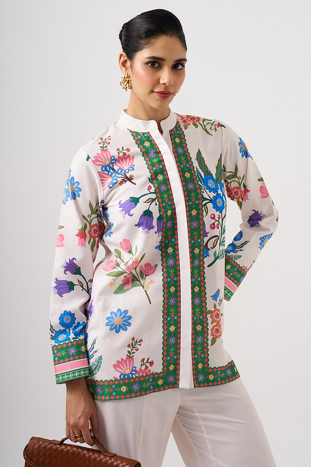 Printed Tunic With Pants