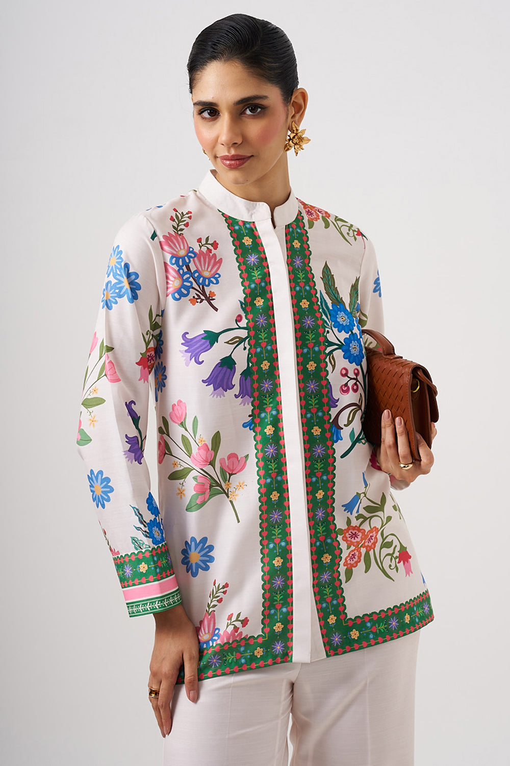 Nara Bloom Tunic Co-ord Set