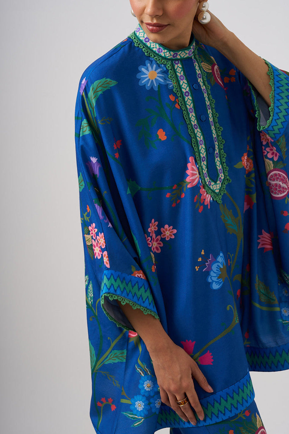 Neel Bagh Printed Tunic With Pants