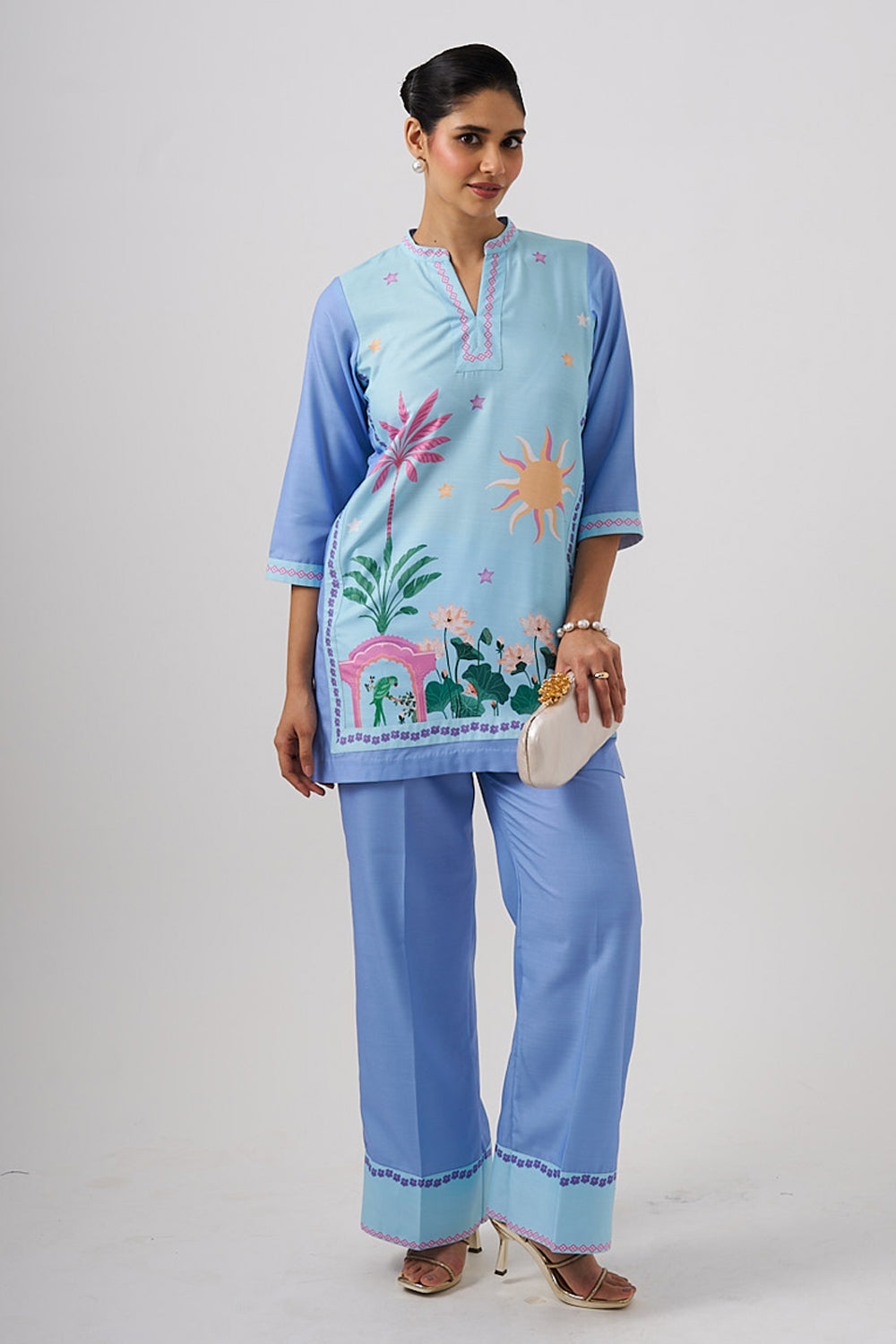 Azure Co-ord Set
