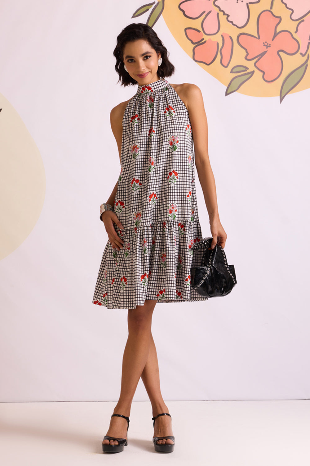 Audrey Halter-Neck Dress