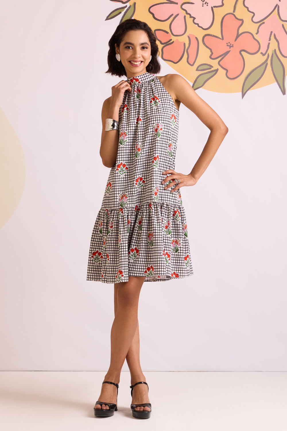 Audrey Halter-Neck Dress