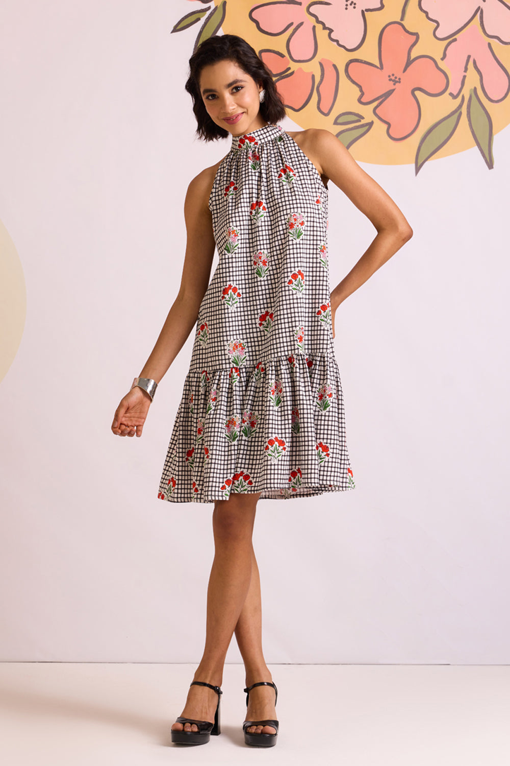 Audrey Halter-Neck Dress