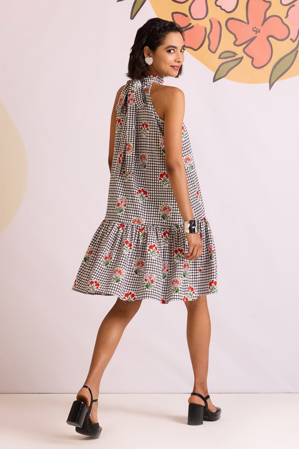 Audrey Halter-Neck Dress