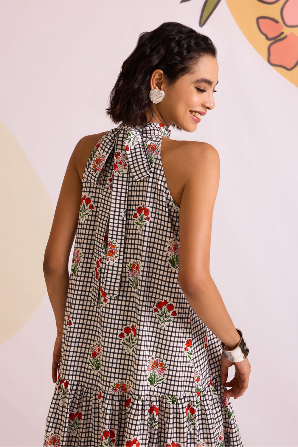 Audrey Halter-Neck Dress