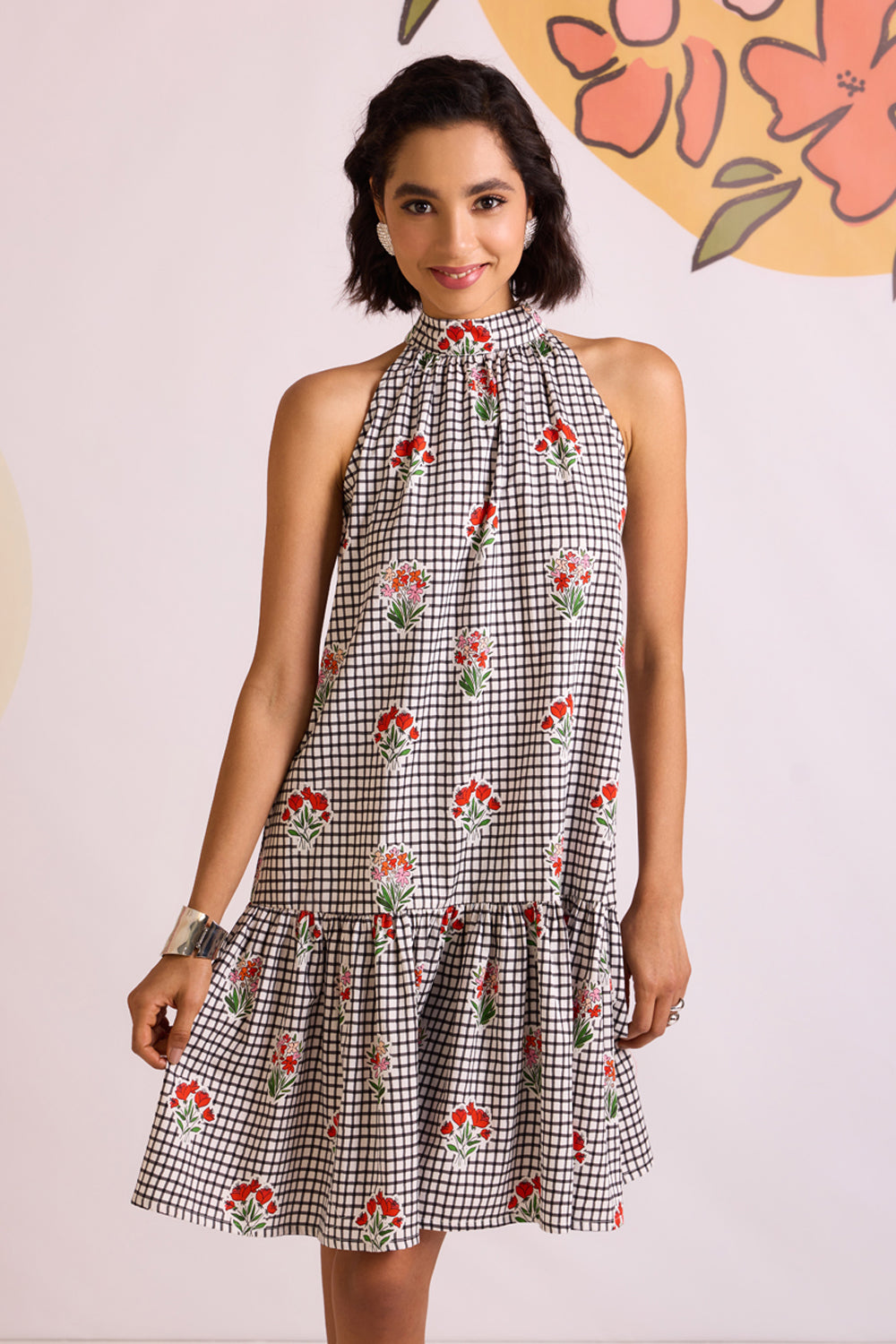 Audrey Halter-Neck Dress