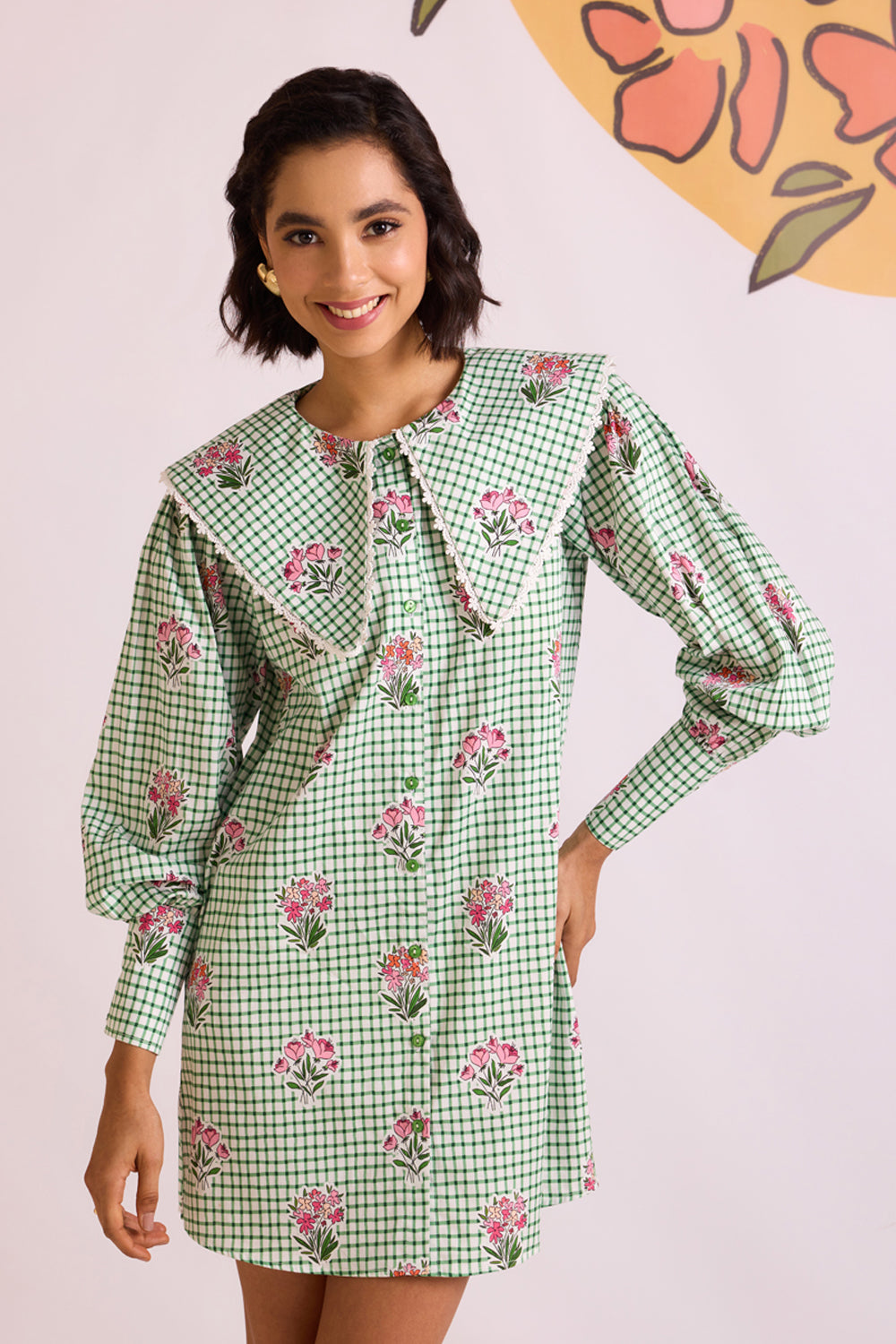 Mia Sailor Collared Dress