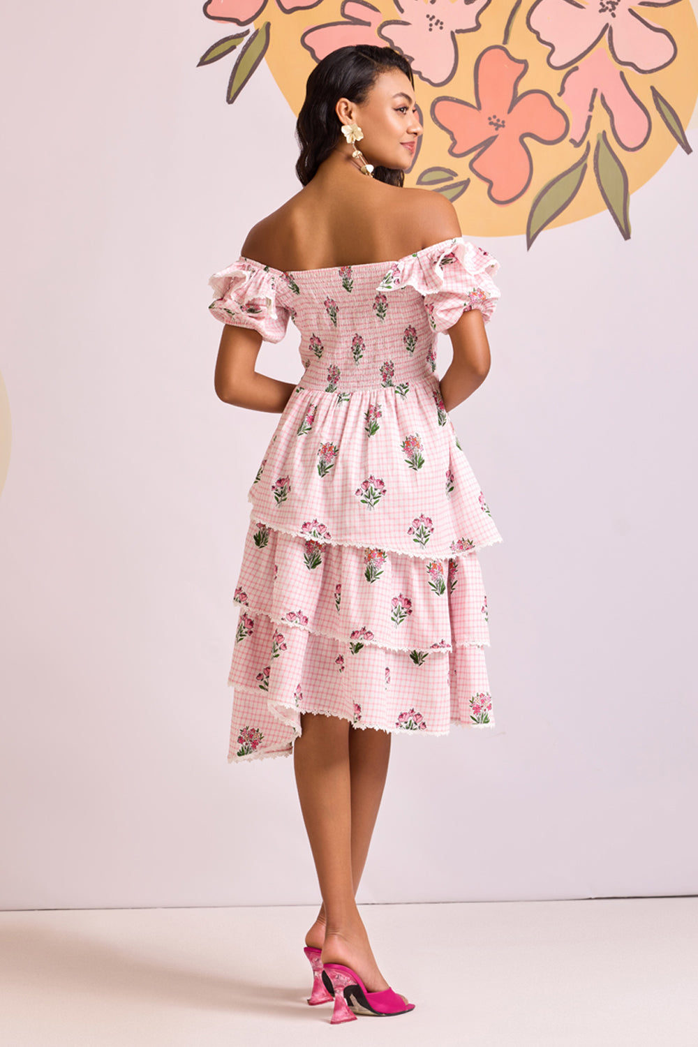Peyton Tiered Short Dress
