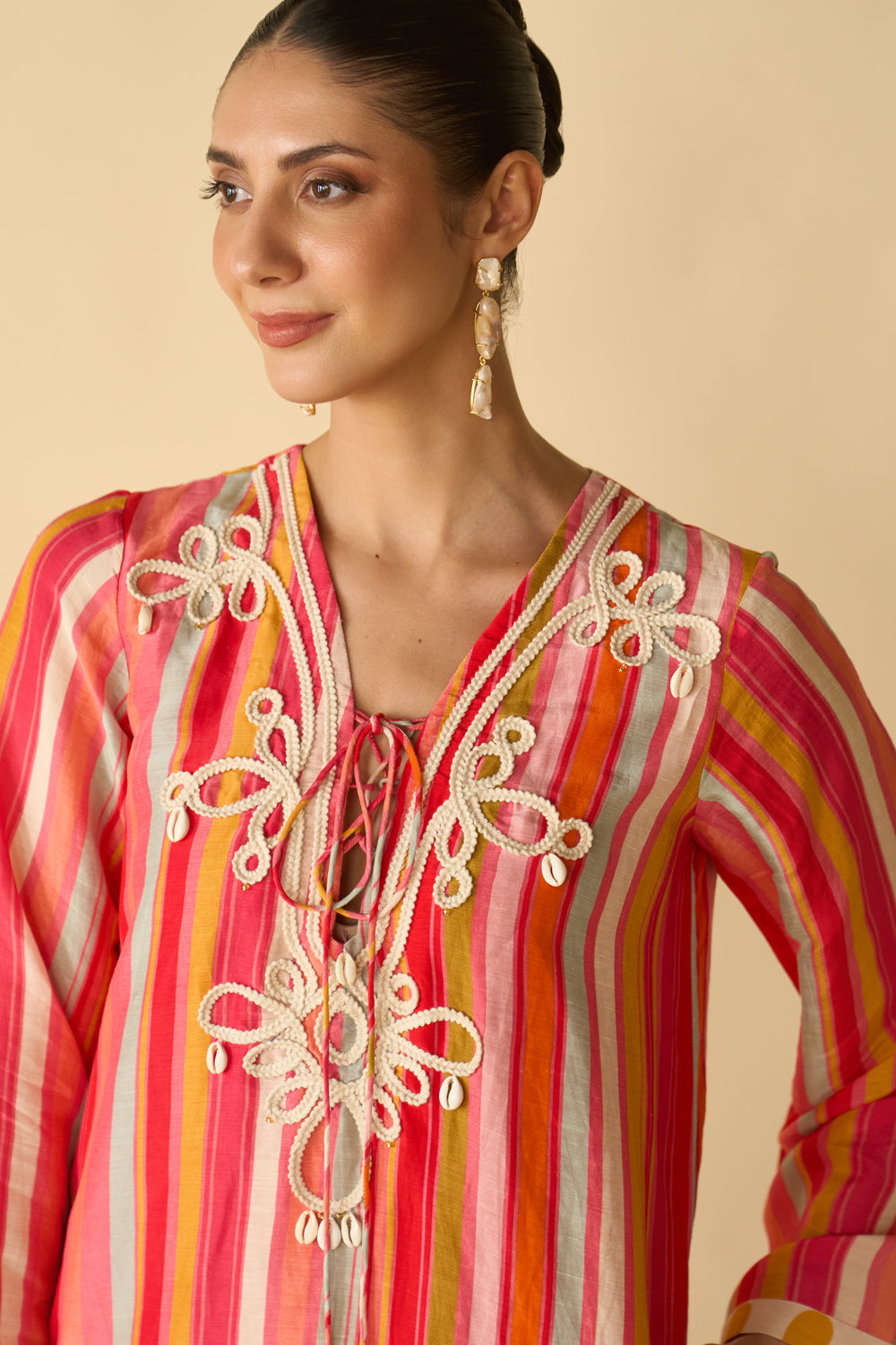 Gul Embroidered Kaftan